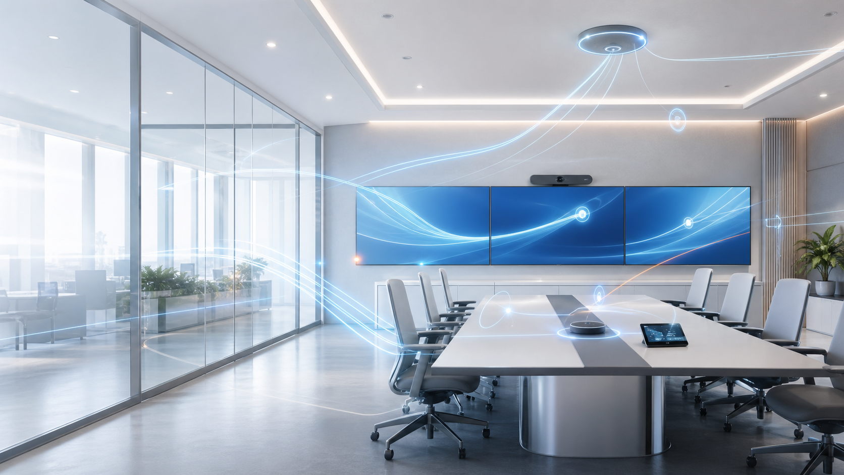 LIENCI smart meeting room background